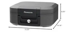 BLACK - SENTRYSAFE CHW20201 FIRE CHESTS, SAFES