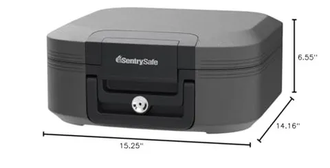 BLACK - SENTRYSAFE CHW20201 FIRE CHESTS, SAFES