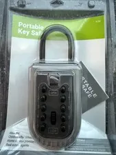 PORTABLE KEY SAFE Lock Guard LockGuard Home lock security for up to 3 keys