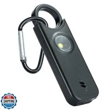 TIPSEAN Personal Safety Alarm - 135dB Ultra Loud Siren with LED Strobe Light,