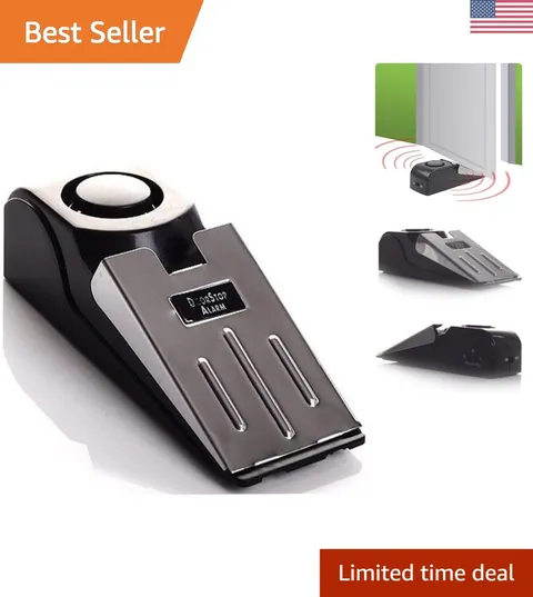 Portable Door Stop Alarm with 3 Sensitivity Levels - Peace of Mind Anywhere