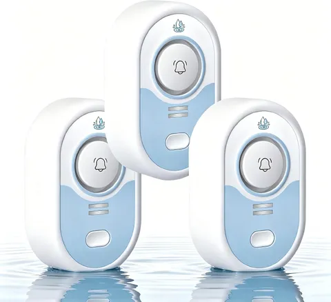 Water Leak Detector 100dB Alarm Sensor for Home Basement 3 Pack