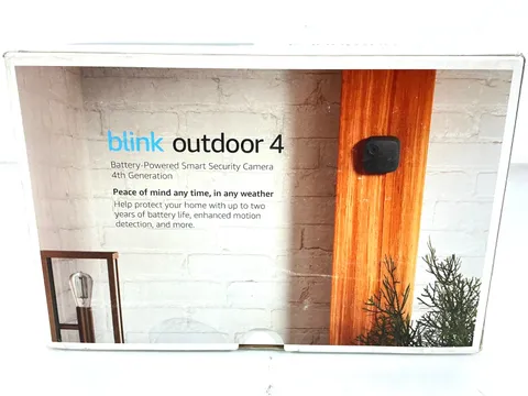 Blink Outdoor 4 4th Gen Wireless 5 Camera Security System Black - B0B1N4LM4J