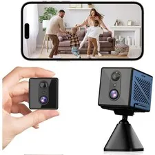 Long Battery Life Indoor Surveillance Cam - 4K Resolution