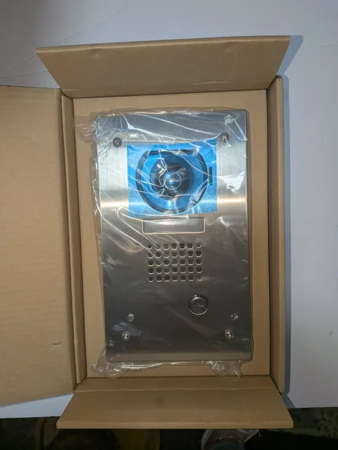 AIPHONE AX-DVF Video Door Station Flush Mount Stainless Steel