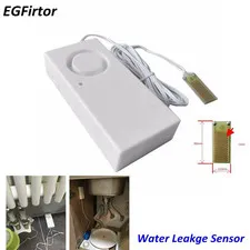 120db Water Leak Alarm Flood Level Overflow Detector Sensor Home Security Alert