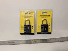 Combination Lock Salem Master - Lot of 2 - You Set the Combination! New