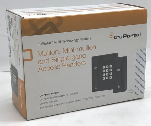 Interlogix truPortal T-100 Multi-Technology Access Card Reader TP-RDR-100A