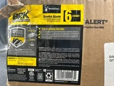 BRK SMI100-AC Smoke Alarm 6pk