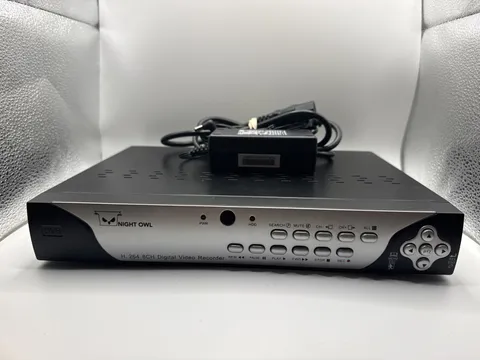Night Owl Security DVR H.264 8CH Digital Video Recorder w/ Cord - Tested/Works