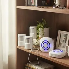 Motion Sensor Alarm, Long Range Wireless Driveway Alarm, Indoor Home Security...