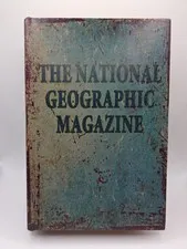 Secret Storage Box Faux National Geographic Book 