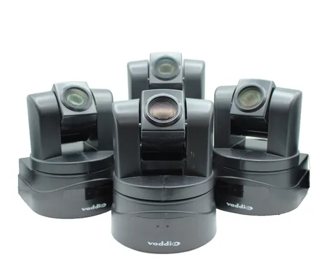 Lot of 4Vaddio ClearVIEW HD-19 Robotic PTZ Cameras 1080p