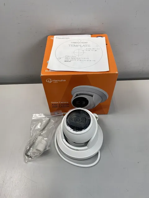 Hanwha Vision 4MP Turret Camera, ANE-L7012R - White