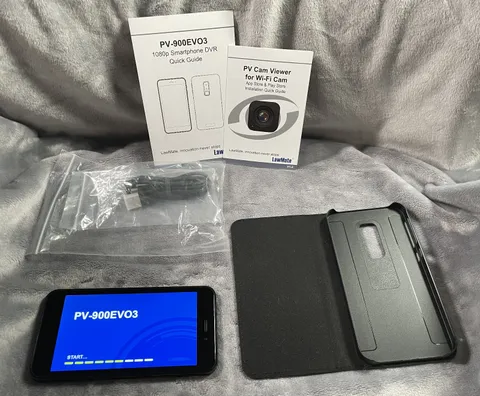 Lawmate PV900 EVO 3 1080P Hand-Held Camera Smart Phone Design