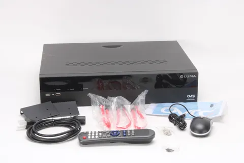 Luma LUM-501-NVR-8CH Network Video Recorder With Remote Control and Accessories