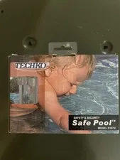 TECHKO Safe Pool Area Entry Detector Alarm S187D 110-115 dB Weather Resistant