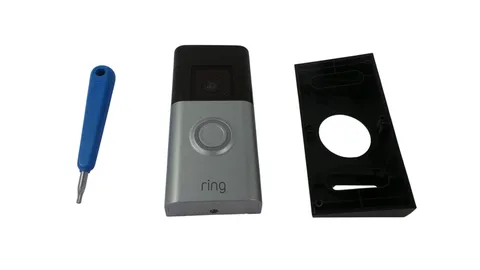 Ring Battery Doorbell Plus 5F77E9 1080p HD Video - Free shipping