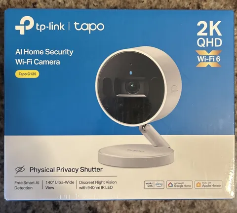 TP-Link Taps Ai Home Security Wi-Fi Camera C125