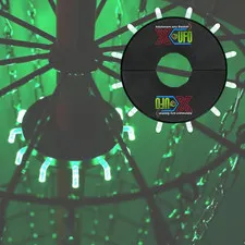 Disc Golf Basket Sensor Light | Automatic Sensor Lighting + Automatic Color-Chan