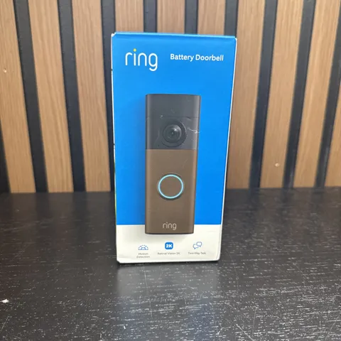 Ring Battery Doorbell Retinal 2K in Matte Mocha (2nd Gen) (8845) New