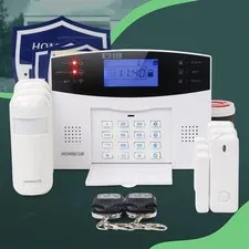 HOMSECUR Wireless WIFI 4G GSM Burglar Intruder Alarm System IOS/Android APP