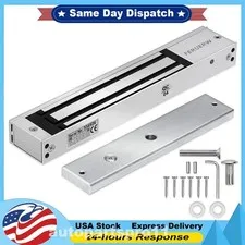 280KG 600lbs 12V 24V Electric Magnetic Lock Gate System Access Control Maglock