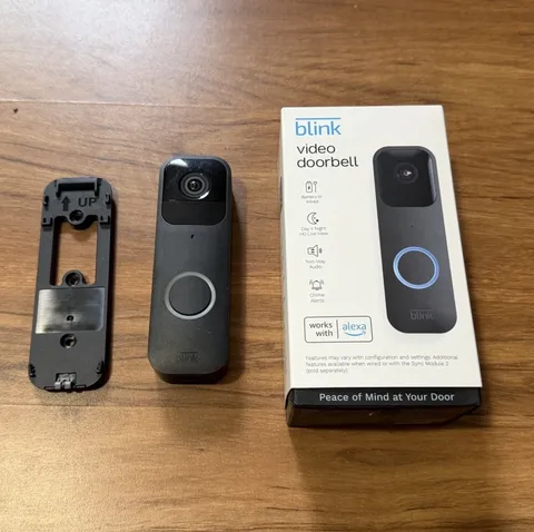 Blink Video Doorbell 1st Gen 1080p HD Video Security Camera Open Box Used