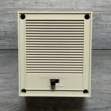 Rittenhouse Emerson Electric M6006 Push Talk Wall Intercom Entrance Station NOS