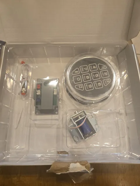 Safe Lock Replacement Electronic Keypad with Solenoid Lock