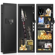 39.4" Tall Fireproof Wall Safes Between the Studs 16" Center, Hidden In Wall ...