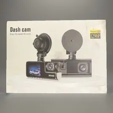 Dash Camera G Sensor Super HD 1296P Loop Recording Wide Angle Lens Rear Camera