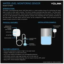LoRa Water Leak Sensor - Battery-Powered Sump Pump Alarm