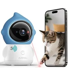 Pet with Laser , 2K WiFi Dog Cat with App