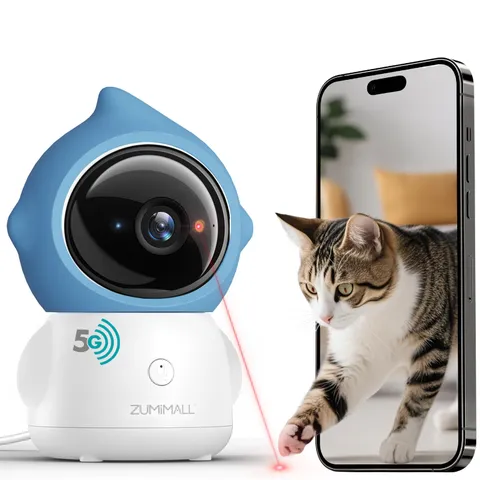 Pet with Laser , 2K WiFi Dog Cat with App
