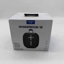 Ultimate Ears Wonderboom SE Portable Waterproof Bluetooth Speaker - Black New