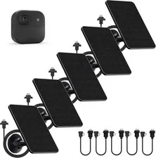 5 Pack Solar Panel for Blink Outdoor 2K+/4(4th Gen)/(3rd Gen) XT3 |  for XT2/XT