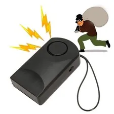 Wireless Vibration Alarm 120dB Alarm Sound Safe Prevent Theft Door Window A ASGN