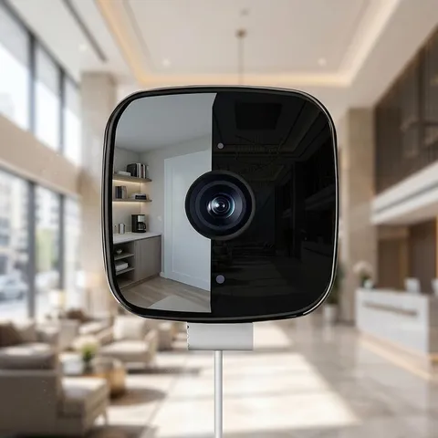 Smart 2K 2.4Ghz Window Security Camera, Indoor Cameras with Color Night Vision,