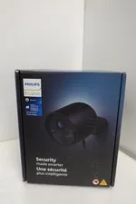 Philips Hue Secure Indoor/Outdoor Surveillance Camera, Black