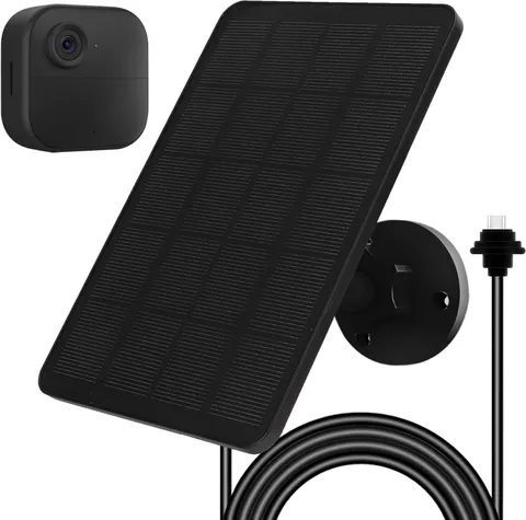 Efficient 4W Solar Charging Panel for Blink Outdoor 4 Camera -  Waterproof