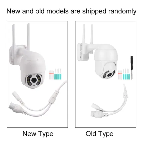 2in IP66 Proof PTZ Dome Camera 1080P WiFi 8 Lights Surveillance Work With Ic BT0