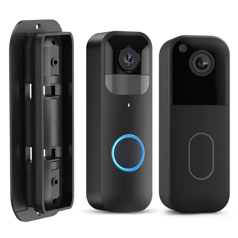 Doorbell Angle Mount, 45-135° Wide Adjustment for Corner Installation, Compat...