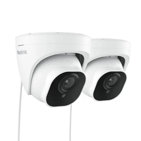 PoE Security Camera RLC-520A (Pack of 2), 5MP Wired Outdoor Dome