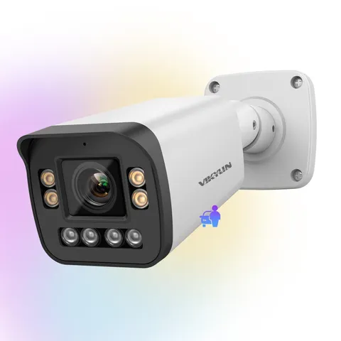 VIKYLILN 5MP Full Color PoE IP Varifocal Bullet Outdoor,5xOptical Zoom IP 2.7...