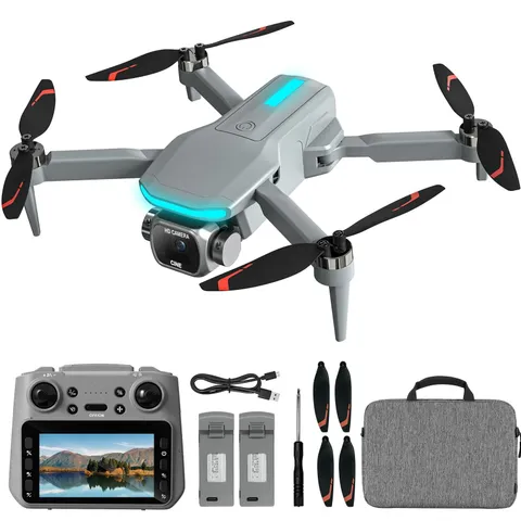 Remote Screen, Brushless Motor, Optical Flow Hover, Adjustable Camera, 360° Flip