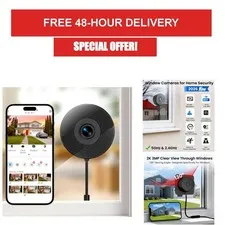 2K 3MP Dome Security Camera, WiFi, Night Vision, Motion Detection