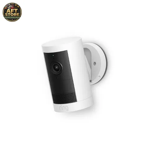 Ring Outdoor Cam Plus Battery 2K Video - White