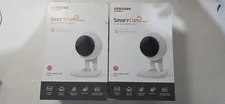 2x Samsung SNH-C6417BN, MicroSD, 1080p WiFi Wireless IP Security Smart Camera,HD