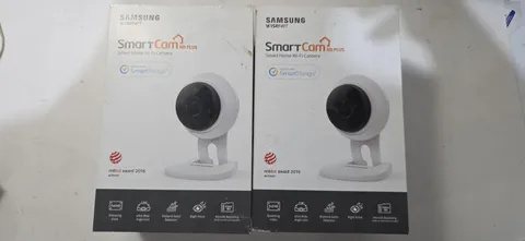 2x Samsung SNH-C6417BN, MicroSD, 1080p WiFi Wireless IP Security Smart Camera,HD